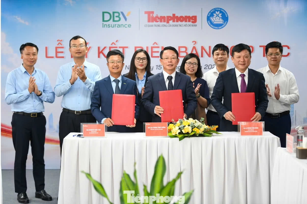 Báo Tiền Phong, Đại học Thái Nguyên và DBV bắt tay mở rộng cơ hội nghề nghiệp cho sinh viên