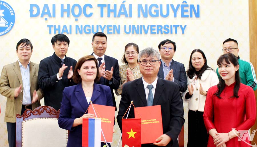 Đại học Thái Nguyên mở rộng hợp tác quốc tế