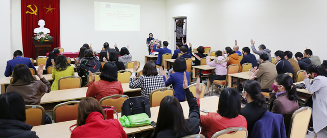 Hội nghị cán bộ, viên chức, người lao động Trung tâm Học liệu năm 2020
