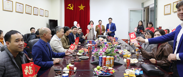 Trung tâm Học liệu và Công nghệ thông tin - Gặp mặt đầu xuân Canh Tý 2020